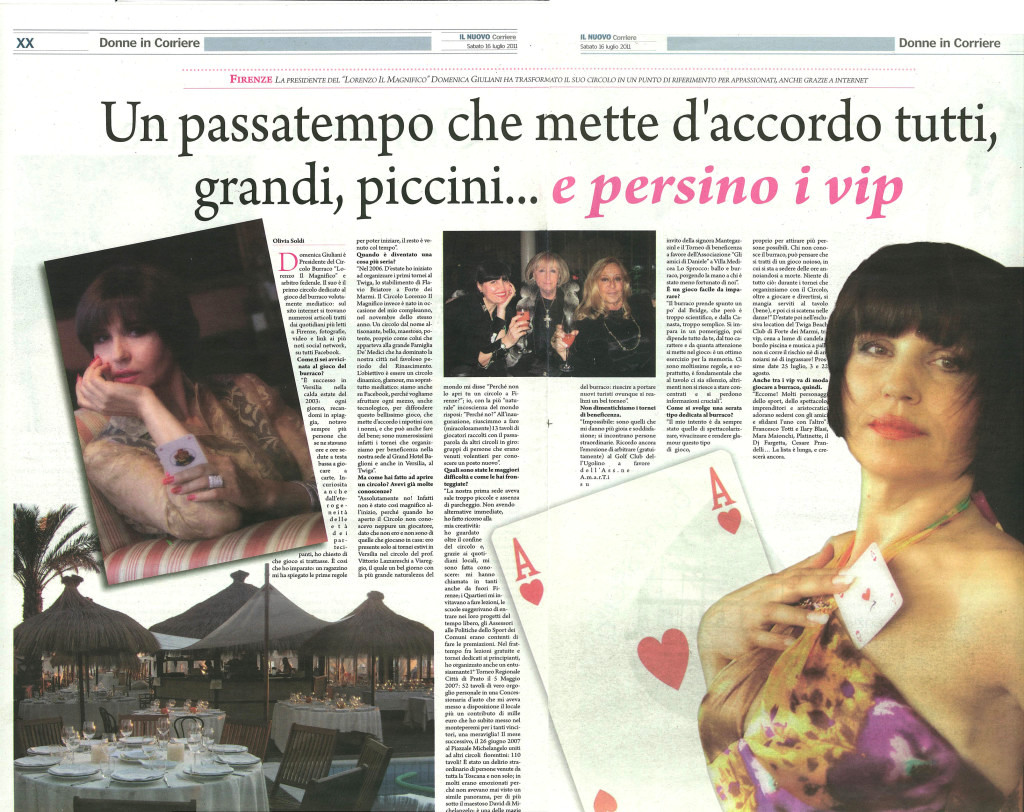 CORRIERE intervista